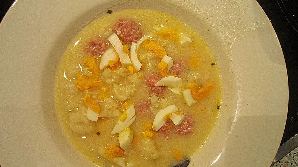 Blumenkohlsuppe