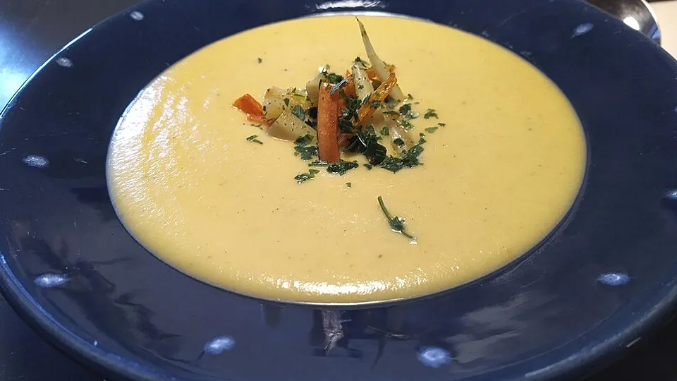 Petersilienrahmsuppe