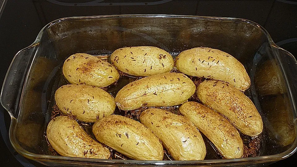 Schnelle Kümmelkartoffeln
