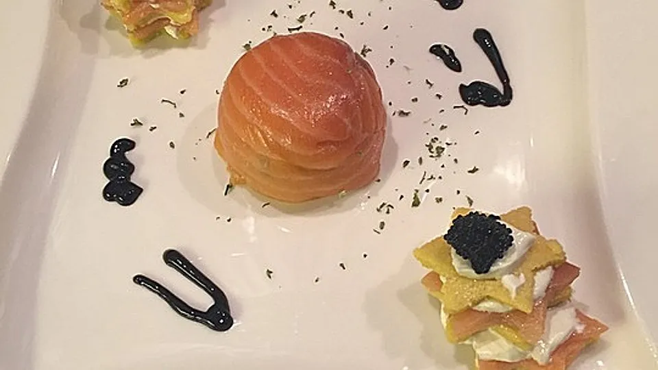 Rauchlachs-Tiramisu