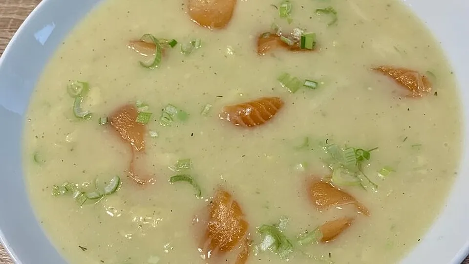 Kartoffel-Gurke-Suppe