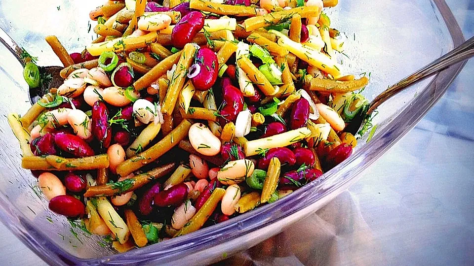 Dill-Bohnen-Salat