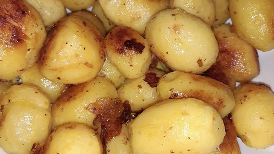 Karamellisierte Kartoffeln