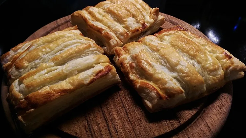 Blätterteig-Pilztaschen