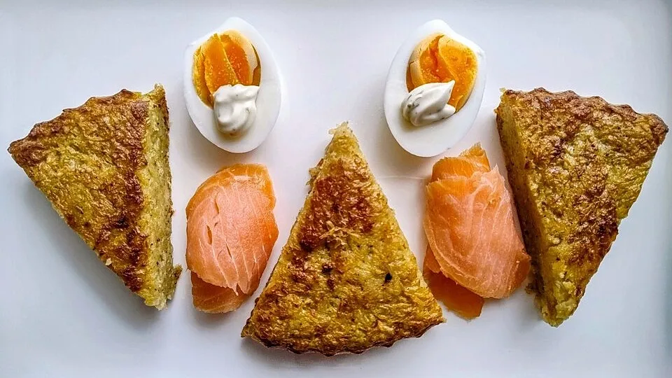 Kartoffelkuchen nach Rösti-Art aus der Heißluftfritteuse