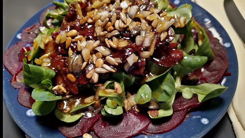 Rote-Bete-Carpaccio