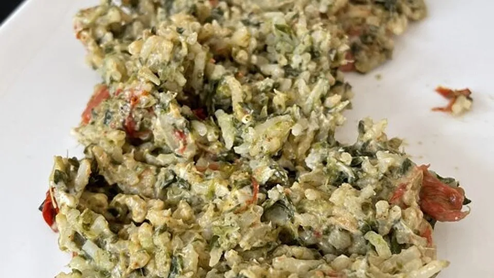 Feta-Spinat-Reis