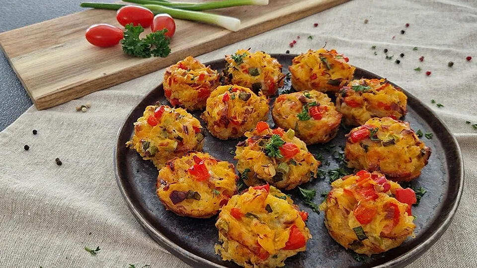 Herzhafte Kartoffel-Muffins von Henglein