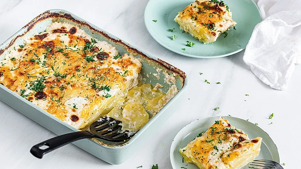 Kartoffelgratin mit Käse