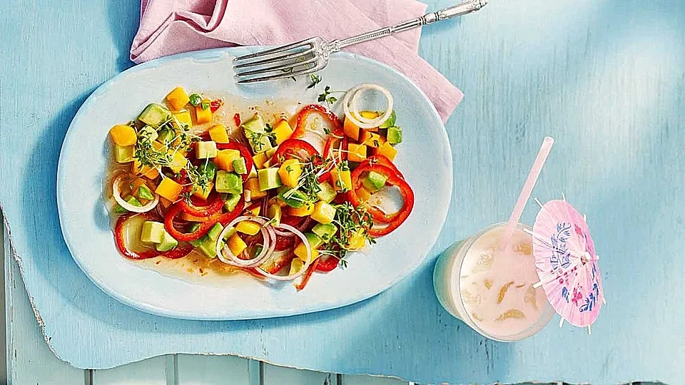 Frischer Mangosalat