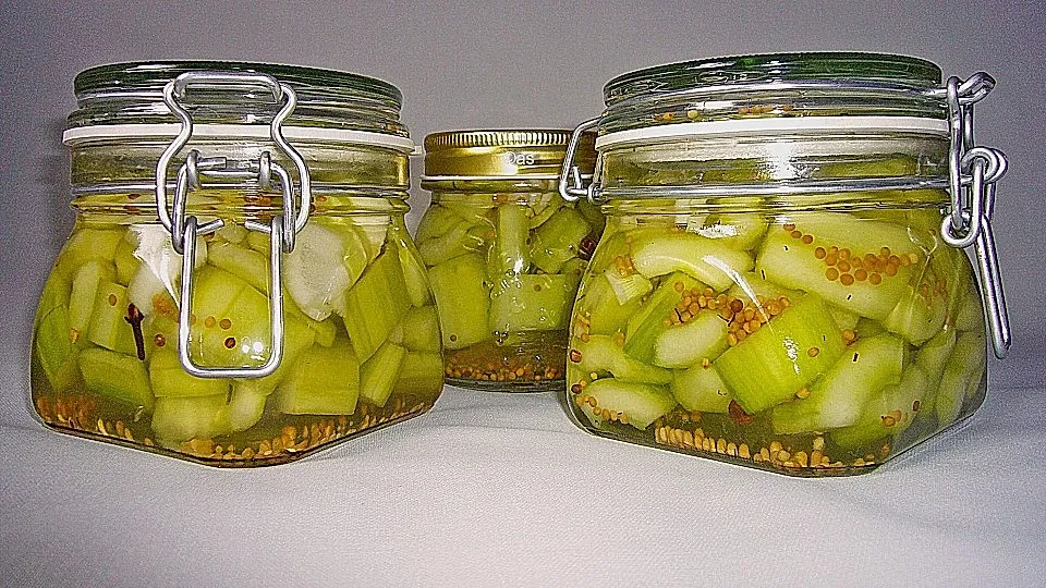 Senfgurken süß-sauer