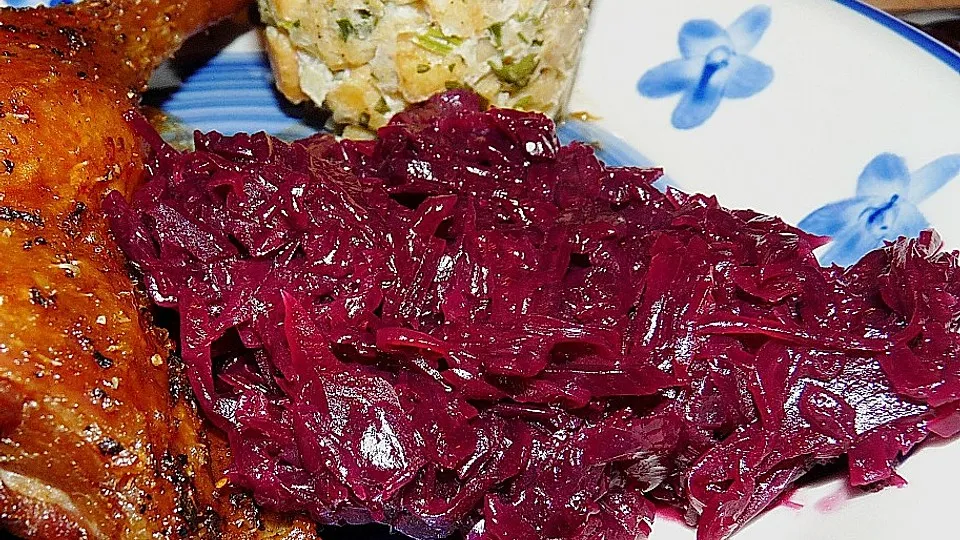 Fruchtiger Rotkohl mit Portwein