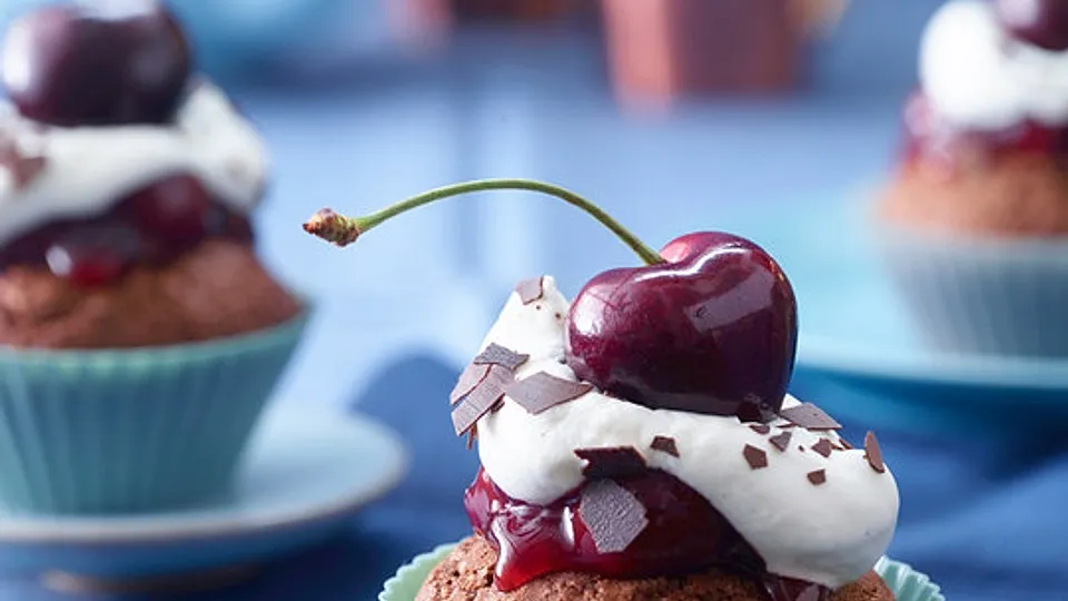 Schwarzwälder Kirsch Cupcakes