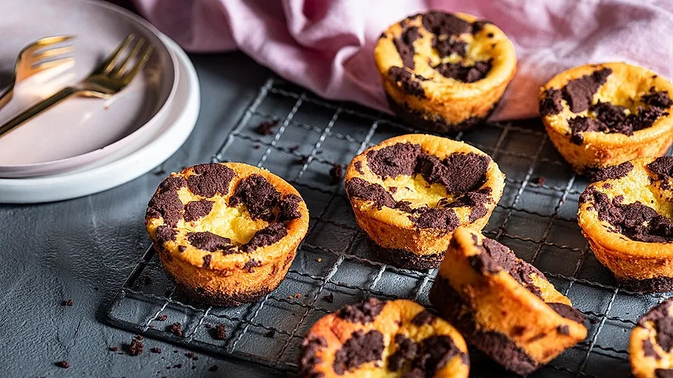 Zupfkuchen-Muffins mit Quark