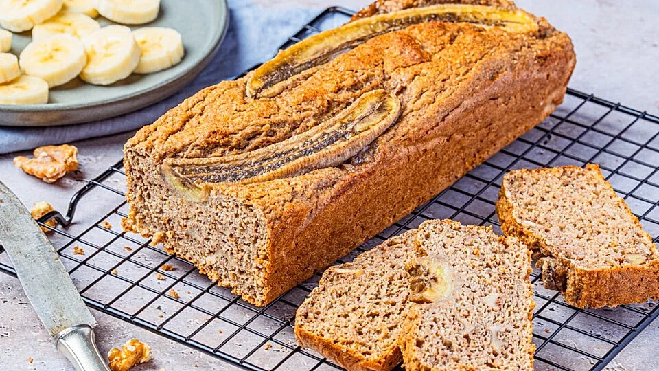 Bananenbrot selber machen – ohne Fett und Zucker