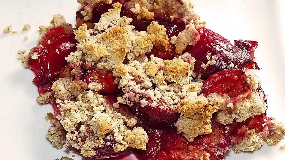 Pflaumen-Crumble